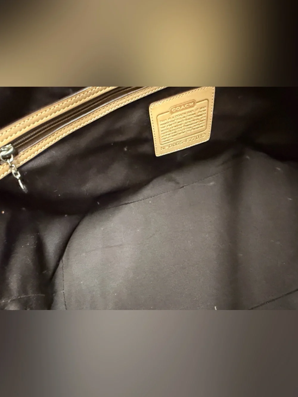 Coach Overnighter Bag
